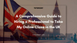 A Comprehensive Guide to Hiring a Professional to Take My Online Class in the UK